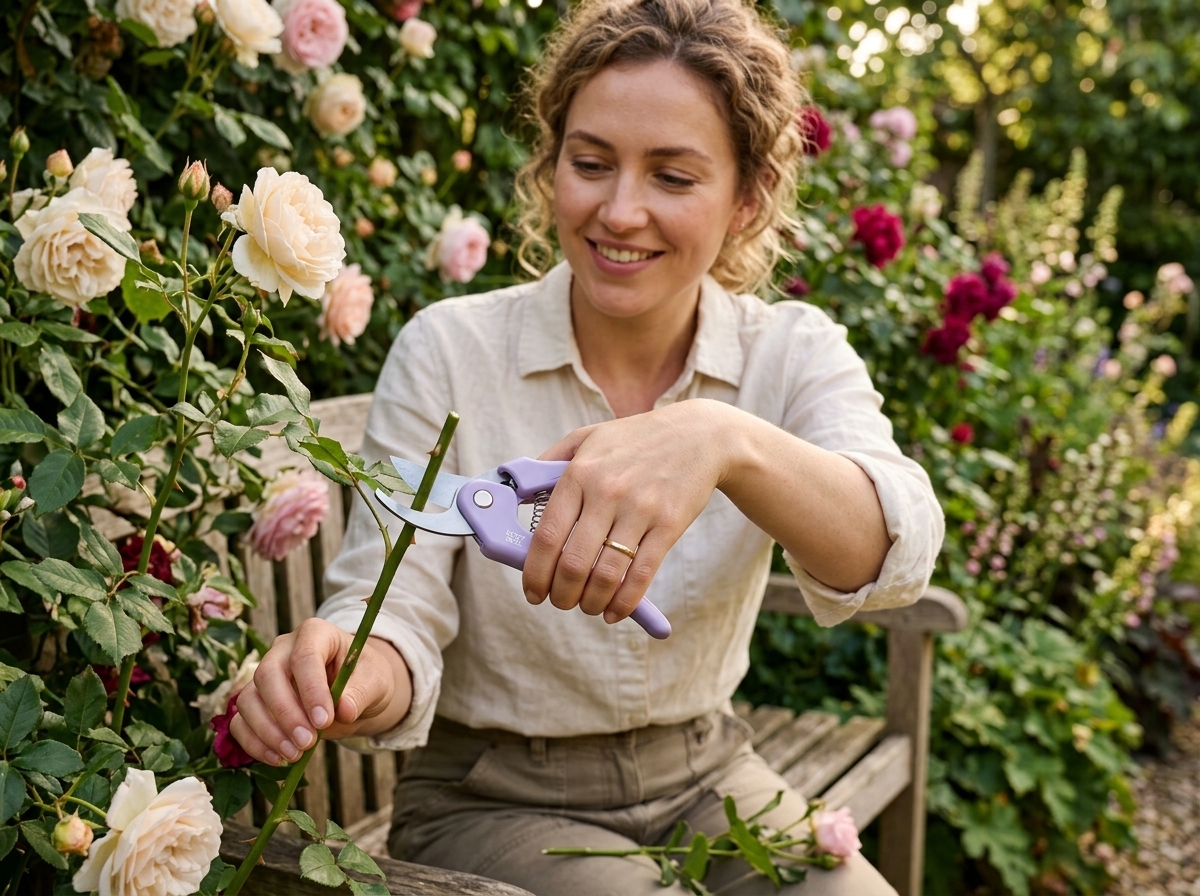 BigThreeDollar Premium Pruning Shears — ergonomic garden pruners with precision blades